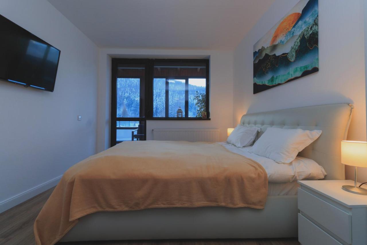 Best View Ap With Parking And 2 Bathrooms Sinaia Bagian luar foto